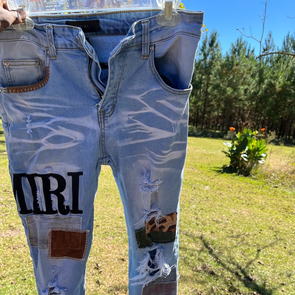 Amiri grunge jeans